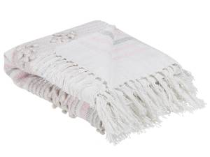 Kuscheldecke KAMAN Pink - Textil - 150 x 1 x 120 cm