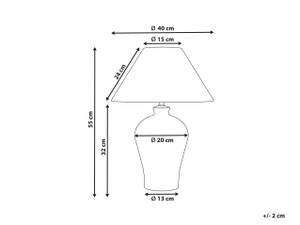 Lampe de table MAGROS Porcelaine