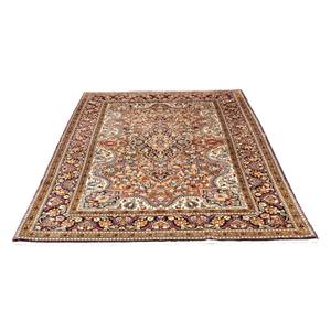 Ghom - 206x142cm Beige - Naturfaser - 142 x 1 x 206 cm