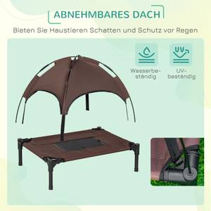 Hundebett D04-057CF Braun - 46 x 62 x 61 cm