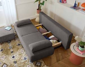 3-Sitzer Sofa CRISTAL Dunkelgrau