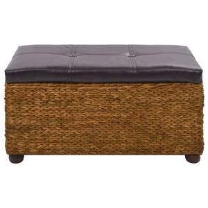 Banc de rangement 295902 (lot de 2) Noir - Marron