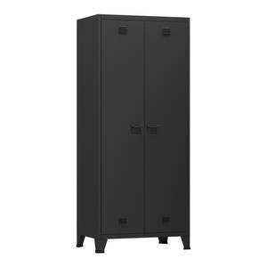 Armoire de chambre Hankasalmi Noir