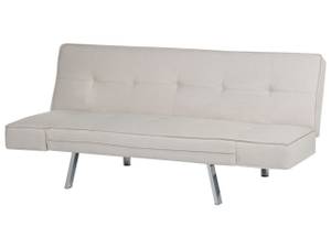 3-Sitzer Sofa BRISTOL Beige - Silber