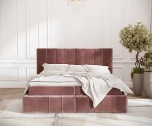 Boxspringbett Moretti Pink - Breite: 160 cm