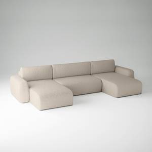 Ecksofa Eckcouch Sassari U Beige