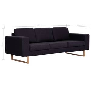 Sofa 3002825-3 Schwarz