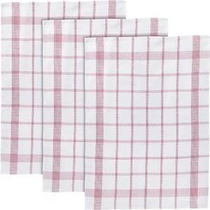 Geschirrtuch 3er-Pack 273 Rot - Weiß - Textil - 50 x 1 x 70 cm