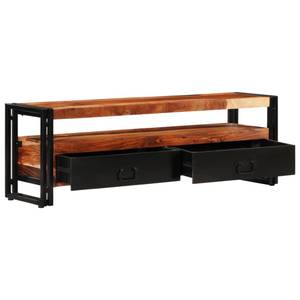 TV-Möbel 247451 Braun - Metall - Massivholz - Holzart/Dekor - 30 x 40 x 120 cm