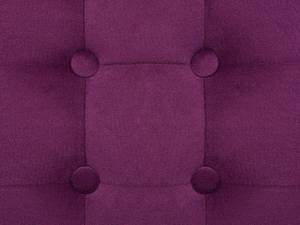 Pouf WISCONSIN Mauve - Textile - 30 x 32 x 30 cm