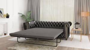 Chesterfield Perry Sofa 3 Sitzer Schwarz