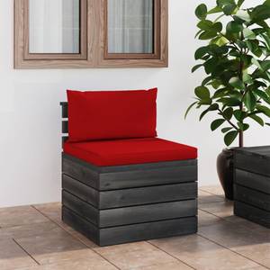 Paletten-Mittelsofa 3005324-3 Rot