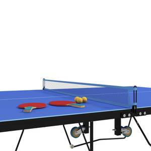 Tischtennisplatte A90-333V00BU Blau - Holzwerkstoff - 153 x 76 x 274 cm