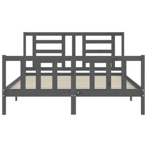 Bettgestell-K-3039 Grau - Holzwerkstoff - 156 x 100 x 206 cm