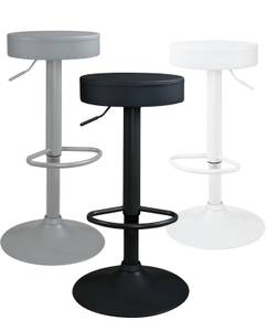 Tabouret de bar YO (Lot de 2) Gris