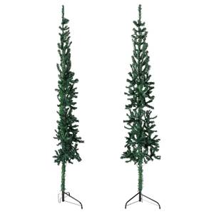 Demi-sapin de Noël artificiel 3013738 Vert - 55 x 210 x 55 cm