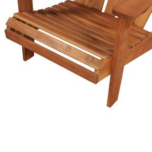 Chaise de jardin 44116 Marron - Bois massif - Bois/Imitation - 87 x 91 x 70 cm