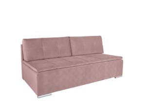 Schlafsofa Lango Pink - Textil - 203 x 88 x 90 cm