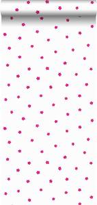 Tapete Blumen 6775 Pink - Naturfaser - Textil - 53 x 1005 x 1005 cm