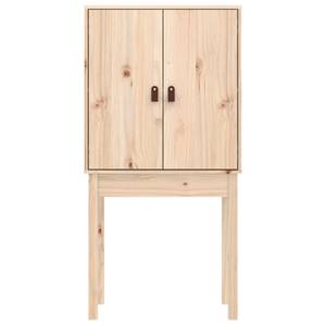 Highboard DE3195 Beige - Massivholz - 40 x 120 x 60 cm