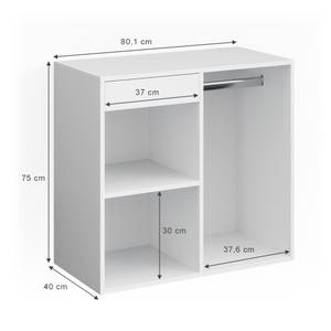 Anstellschrank Isabelle 34430 Höhe: 65 cm