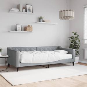 Lit de jour avec matelas 3030076-2 Gris lumineux