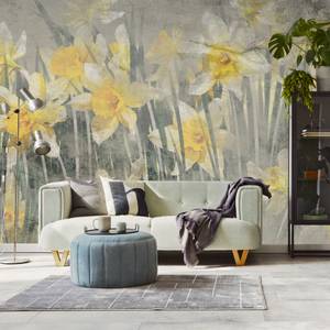 Papier Peint Jonquilles Fleurs Vintage 270 x 180 x 180 cm