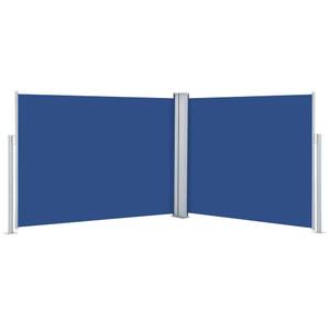 Ausziehbare Seitenmarkise 3000267-1 Blau - Textil - 1000 x 140 x 1 cm