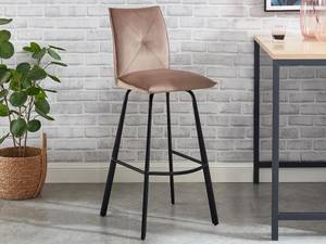 Tabouret de bar INDILANE Lot de 2 Taupe