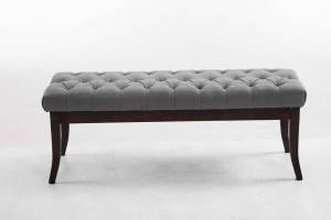 Banquette Ramses Gris - Largeur : 120 cm