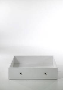 Bettschublade Venedig Weiß - Holz teilmassiv - 100 x 23 x 90 cm