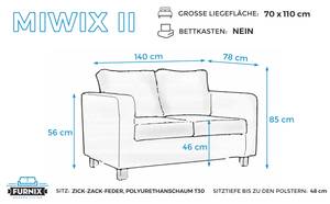 Sofa MIWIX II Dunkelgrün