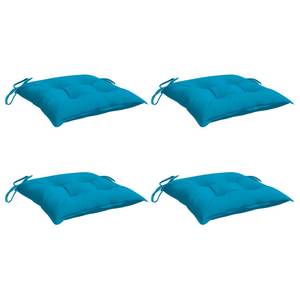 Stuhlkissen 3010060-2 (4er Set) Hellblau - 40 x 40 cm