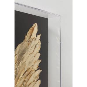 Wandschmuck Wings Schwarz - Kunststoff - 120 x 120 x 8 cm