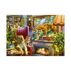 Puzzle Tiger erwachen zum Leben Papier - 23 x 5 x 33 cm