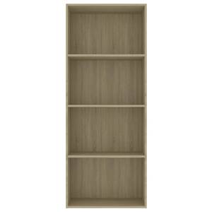 Bücherregal 3016488-3 Braun - Holzwerkstoff - 60 x 152 x 30 cm