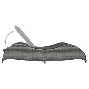 Transats & hamacs Bois Gris anthracite Largeur : 73 cm