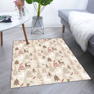 Tapis de Noel Beige - 70 x 140 cm