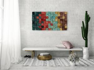 Holzbild Colours of Magic Holz teilmassiv - 102 x 55 x 7 cm