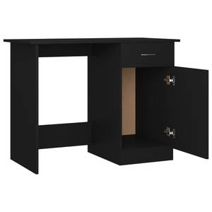 Schreibtisch V599 Schwarz - Holzwerkstoff - 50 x 76 x 100 cm