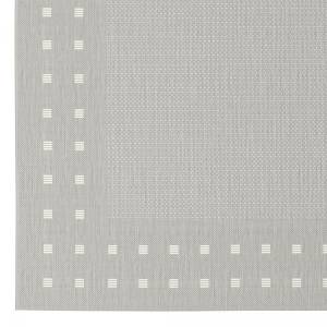 Tapis exterieur STALOW 2 200x290 argent Argenté - Matière plastique - 200 x 5 x 290 cm