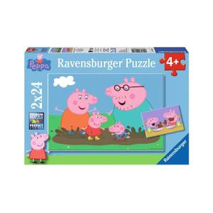 Puzzle Peppa Pig 2x24 Teile Papier - 20 x 4 x 28 cm