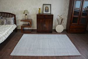 Tapis Shaggy Micro Argenti 60 x 100 cm