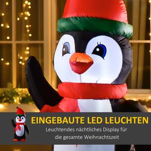 Weihnachts-Pinguin 844-428 Weiß - Textil - 67 x 155 x 79 cm