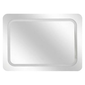 Miroir cosmétique LED, 65x49 cm Blanc - Bois manufacturé - 3 x 49 x 65 cm