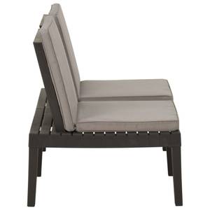 Banc de salon 3006071 (lot de 2) Gris