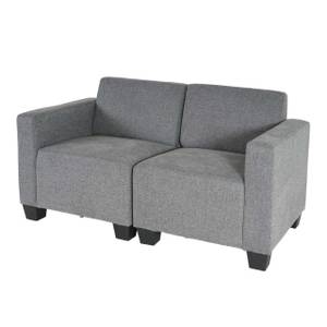 Modular 2-Sitzer Sofa Couch Lyon Grau