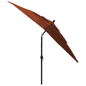 Parasol Marron - Textile - 250 x 260 x 250 cm