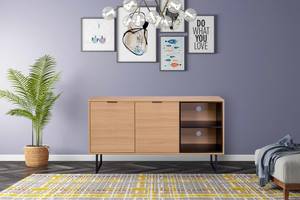 Sideboard Algeciras Braun - Holzwerkstoff - 140 x 76 x 40 cm