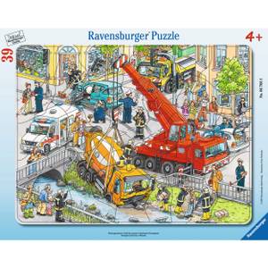 Puzzle Rettungseinsatz Papier - 12 x 8 x 12 cm